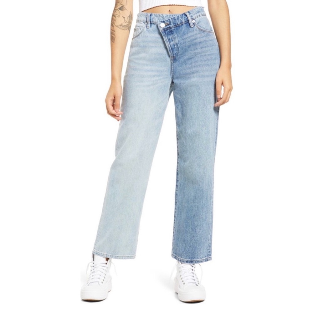 BLANKNYC Baxter Rib Cage Straight Leg Jeans Limited Edition Blue 27 Relaxed Fit - Picture 1 of 15